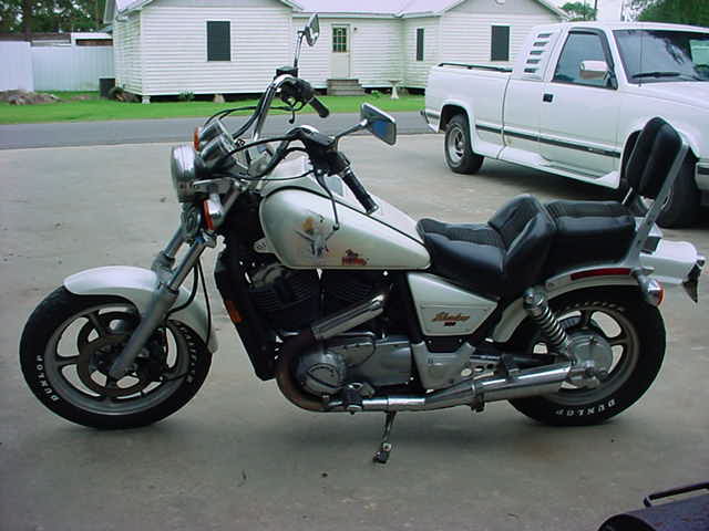 1986 Honda motorcycle seat shadow #5
